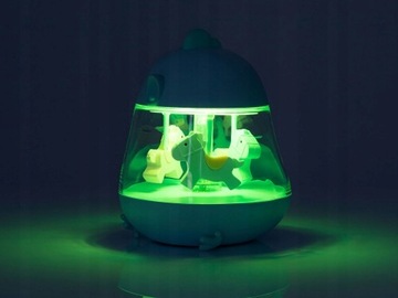 МУЗЫКАЛЬНАЯ ШКАТУЛКА ДЛЯ РЕБЕНКА СВЕТОДИОДНЫЙ НОЧНИК Happy Hippo