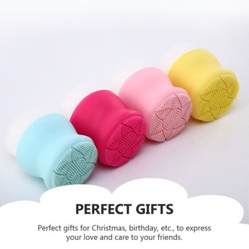 2 SZT. SILIKONOWA SZCZOTKA DO MYCIA TWARZY DWUSTRONNA