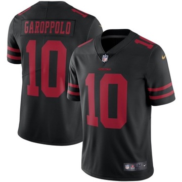 NIKE BLACK SAN FRANCISCO GAROPPOLO #10 NFL L