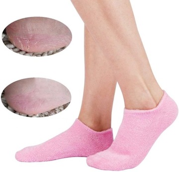 УВЛАЖНЯЮЩИЕ ГЕЛЕВЫЕ НОСКИ ДЛЯ ДОМАШНЕГО СПА