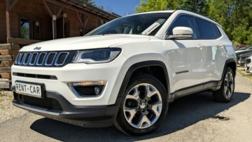 Jeep Compass II SUV 1.4 MultiAir 140KM 2017 Jeep Compass 1.4i 141PS OPŁACONY Bezwypadkowy, zdjęcie 1