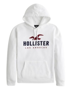 Hollister by Abercrombie - Logo Graphic Hoodie - L -