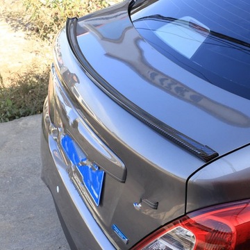 СПОЙЛЕР ЗАДНЕЙ ДВЕРИ БАГАЖНИКА, универсальный Carbon, 145 см