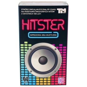 GRA TOWARZYSKA HISTER JUMBO GAMES MUZYKA TM TOYS 308 KART HITÓW