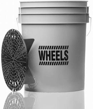 WORK STUFF BUCKET GREY WHEELS WIADRO + SEPARATOR