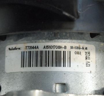 FORD FIESTA MK6 1.0I 92KW VENTILÁTOR DIFUZÉRU CHLADIČŮ A15101708H-B 2018