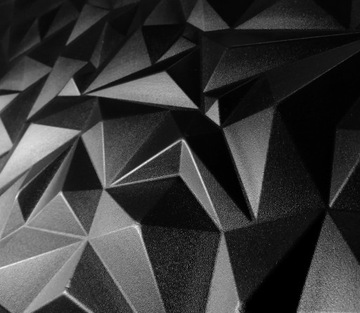 Черные настенно-потолочные коробки AMETYST 3D Rock