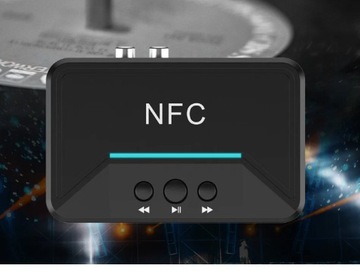 АДАПТЕР BLUETOOTH ДЛЯ СИСТЕМНОГО УСИЛИТЕЛЯ HiFi AUX CHINCH JACK 5.0 ПРИЕМНИК NFC