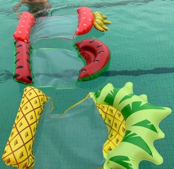 БОЛЬШОЙ НАДУВНОЙ МАТРАС С СЕТОЧНЫМ ДНОМ ДЛЯ ПЛАВАНИЯ СТУЛ ДЛЯ БАССЕЙНА НА ПЛЯЖЕ