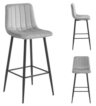 Hoker MARANELLO krzesło barowe wysokie do wyspy