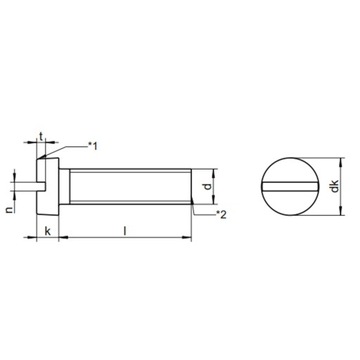 ВИНТ РОЛИКОВЫЙ M3,5x25 ПРЯМОЙ ШП А2 10 шт.
