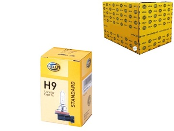 ŻARÓWKA 10SZT. H9 65W 12V HELLA