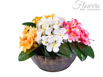 Золотой горшок пластиковая миска для могильного памятника 17 см.