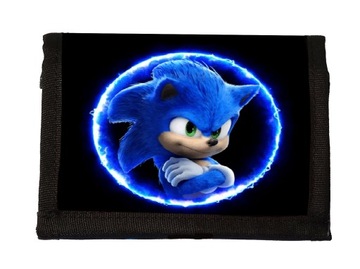 Portfel SONIC materiałowy Sportowy Młodzieżowy