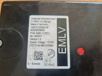 IVECO DAILY IV MODUL ECU A2C53429689 5801375499