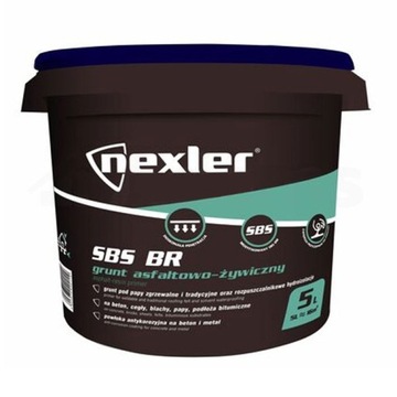 NEXLER SBS BR Roztwór asfaltowo-żywiczny modyfikowany SBS 5L/op