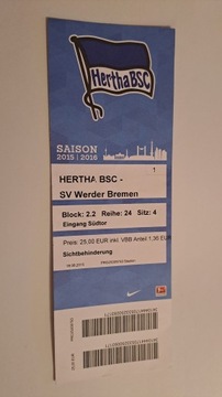 HERTHA BERLIN - WERDER BREMEN 18-08-2015