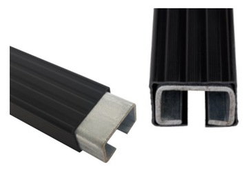 AMOS Стальные балки 165см открытые, 2 шт. для крепления багажника на крыше.