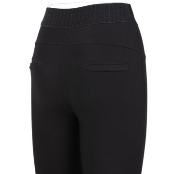 Леггинсы женские спортивные ЧЕРНЫЕ XL/2XL