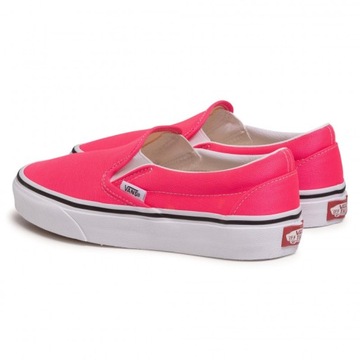 VANS Tenisówki Classic Slip-On VN0A4U38WT61 (Neon)Knockout Pnk/Tr Wht