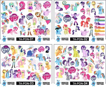 ЛУЧШИЕ МОЮЩИЕСЯ ТАТУ ДЛЯ ДЕТЕЙ КАЧЕСТВЕННЫЙ ДИЗАЙН MY LITTLE PONY