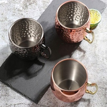 kubków Miedziane Moscow Mule zestaw 4