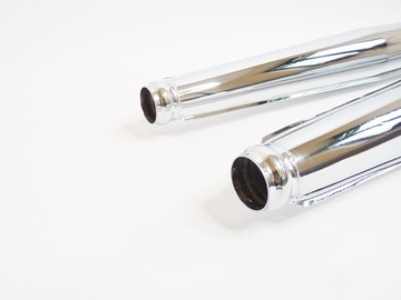 Jawa TS 350 Sport вогнутые коленчатые глушители выхлопной системы