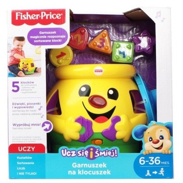 FISHER PRICE Garnuszek na klocuszek K0428