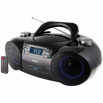 Radioodtwarzacz magnetofon Bluetooth FM/CD/MP3/USB 25W Sencor SPT 4700