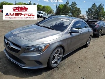 Mercedes CLA C117 2018 Mercedes-Benz CLA 2018 r., 2,0L 250 4MATIC 2.0 Benzyna 208KM