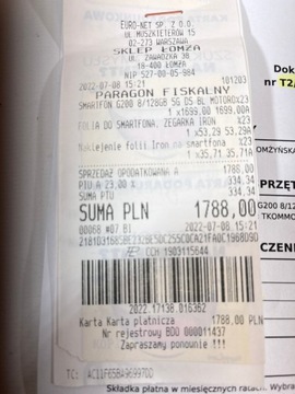 Smartfon Motorola G200 8 GB / 128 GB 5G