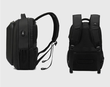 Рюкзак AoPin для ноутбука 15,6 дюйма, просторный, с USB и RFID, усиленный, водонепроницаемый.