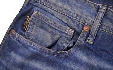 JACK AND JONES spodnie STRAIGHT jeans NICK _ W32 L32