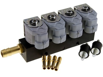 LISTWA WTRYSKOWA VALTEK TYP30 2OHM SZARY 4 CYL