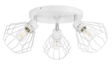 LAMPA plafon SUFITOWA ŻYRANDOL ruchomy loft DRUT