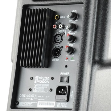 Активный громкоговоритель SP1000A Hi-End 10 дюймов, 400 Вт, фитнес-клубы, караоке, сцена для прослушивания