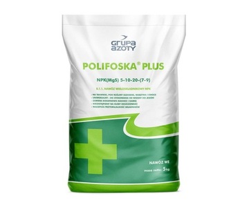 POLIFOSKA PLUS NAWÓZ WIELOSKŁADNIKOWY 5 KG 5-10-20