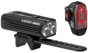 Zestaw lamp LEZYNE SUPER DRIVE 1600XXL + KTV Pro