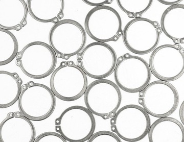 25 Внешнее стопорное кольцо, НЕРЖАВЕЮЩАЯ НЕРЖАВЕЮЩАЯ INOX Z25 471 (10)