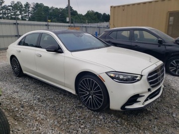 Mercedes Klasa S W223/V223 2022 Mercedes-Benz Klasa S 500 4Matic 2022 3.0l 3.0 Benzyna 429KM, zdjęcie 4