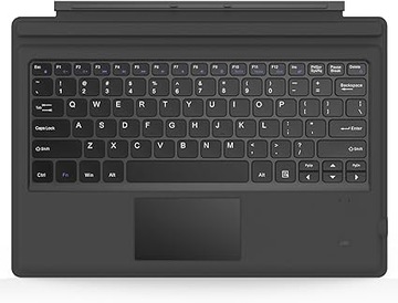 MoKo Klawiatura Bluetooth kompatybilna z Surface Pro 7+/7/6/5/4/3, szara