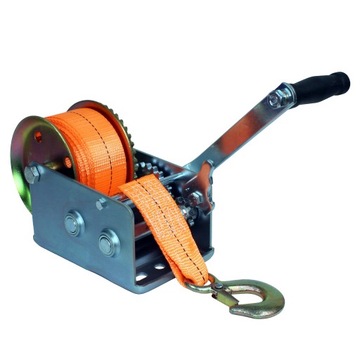 WYCIĄGARKA RĘCZNA PASOWA TAŚMOWA NA KORBĘ 1125KG Falon-Tech FT2500B