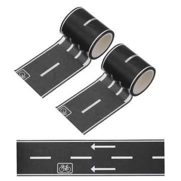 ЛЕНТА ДОРОЖНАЯ ДЕТСКАЯ, САМОКЛЕЯЩАЯСЯ, ДОРОЖКИ УЛИЧНЫЕ ДЛЯ ЗВЕЗДОЧЕК, КЛЕЙКА