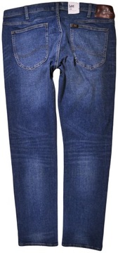 LEE spodnie SKINNY blue REGULAR jeans LUKE _ W30 L30