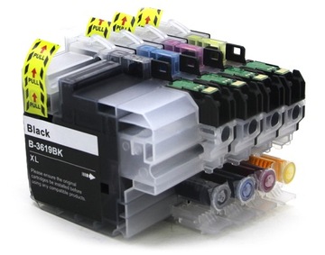 4 чернила для BROTHER LC3619XL MFC-J2330DW MFC-J2730DW MFC-J3530DW MFC-J3930D