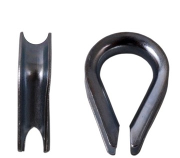 KAUSZA DO LIN 10 mm OCYNKOWANA