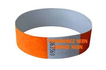 Бумажные браслеты Tyvek для вечеринки, 100 шт.