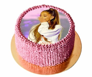 Ariana Grande Opłatek na Tort Gruby Premium