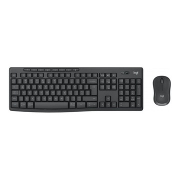 Zestaw bezprzewodowy klawiatura + mysz Logitech MK370 Combo grafitowy