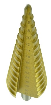 СТУПЕНЧАТЫЕ КОНИЧЕСКИЕ СВЕРЛА ПО МЕТАЛЛУ HSS, 3 шт.